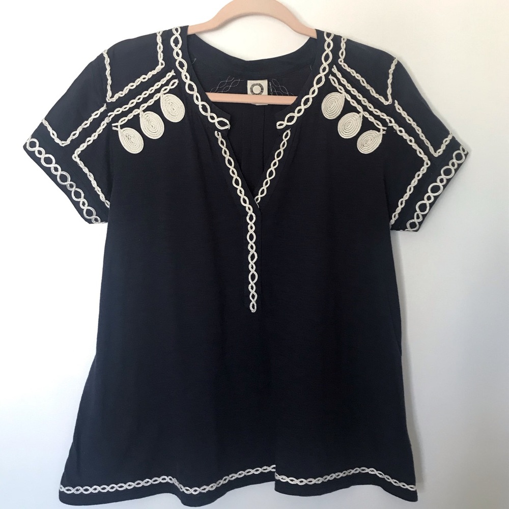 ANTHROPOLOGIE Akemi + Kin Tee S